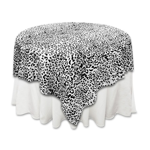 Large View Leopard Safari Square Overlay 182cm