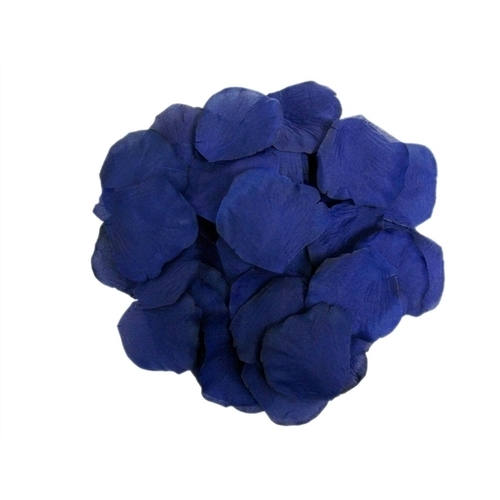 Large View Rose Petals  - Navy -100pk