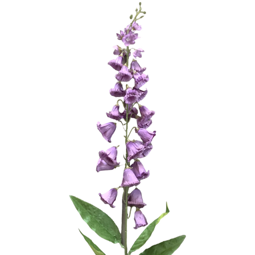 Large View 100cm - Foxglove flower stems - Dusty Purple