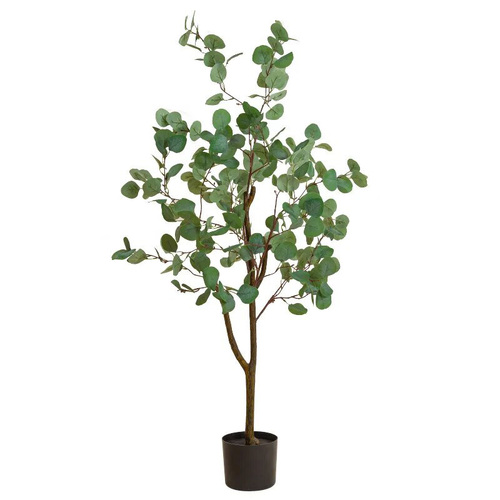 Large View 150cm Artificial Silver Dollar Eucalyptus Tree