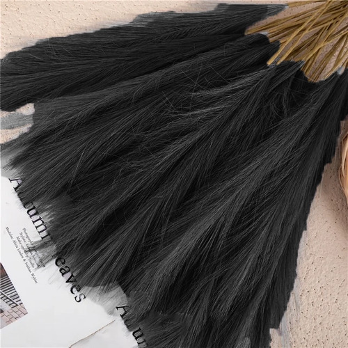 Large View 80cm Pampas Grass - Black