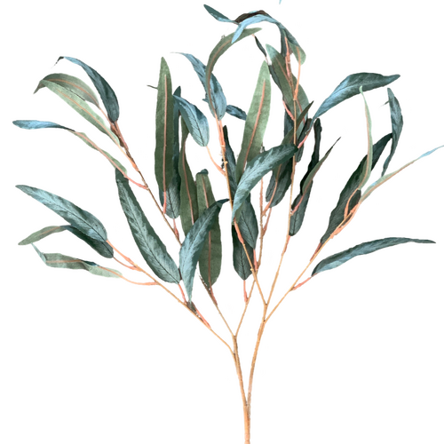 Large View 90cm Realistic Gum Tree Branch (Native Willow Eucalyptus) 