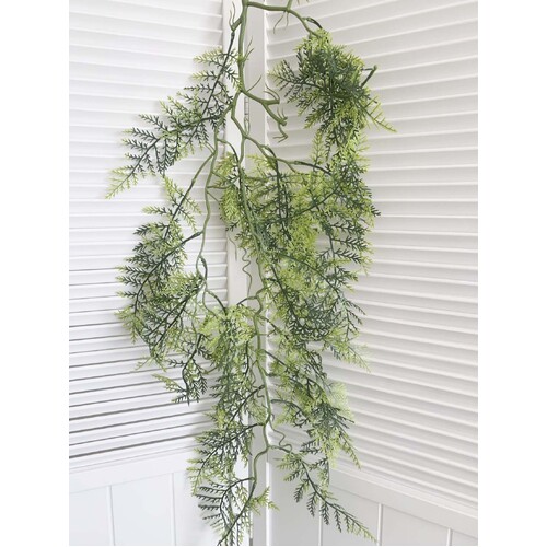 Large View 90cm Trailing Fern - Light Green