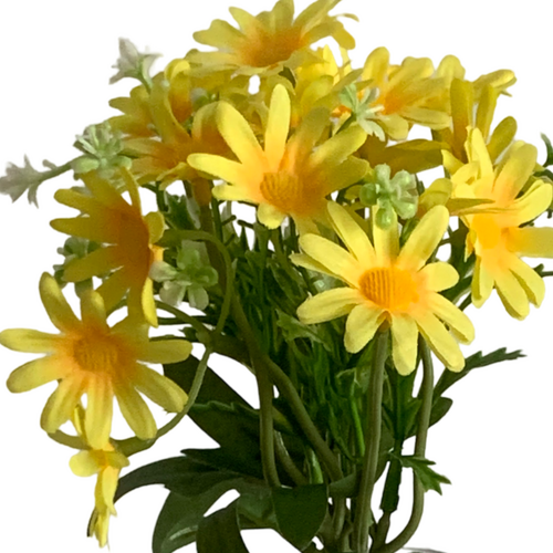 Large View Daisy Small Filler Spray - Yellow