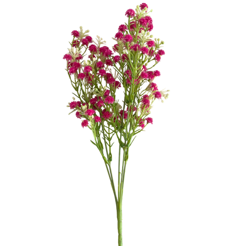 Large View 34cm Babies Breath/Gypsophillia Filler - Fuchsia