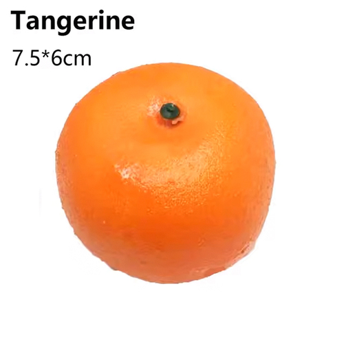 Large View Artificial Tangerine