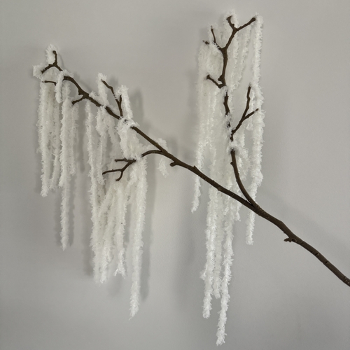 Large View 85cm White Cascading Amaranthus