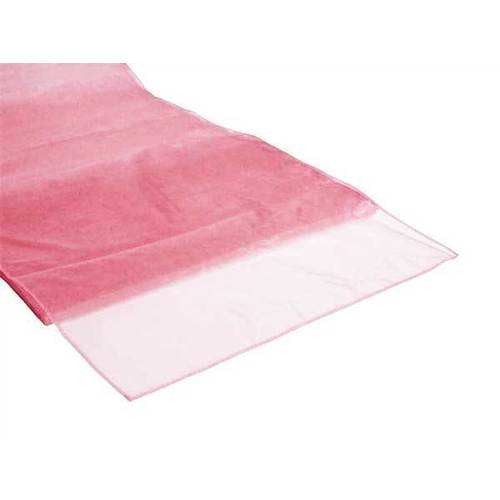 Large View Organza (Regular) Table Runner - Mauve