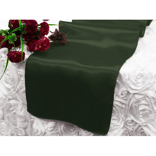 Large View Table Runner Satin - Hunter