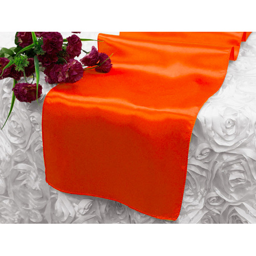 Large View Table Runner (Satin) - Orange