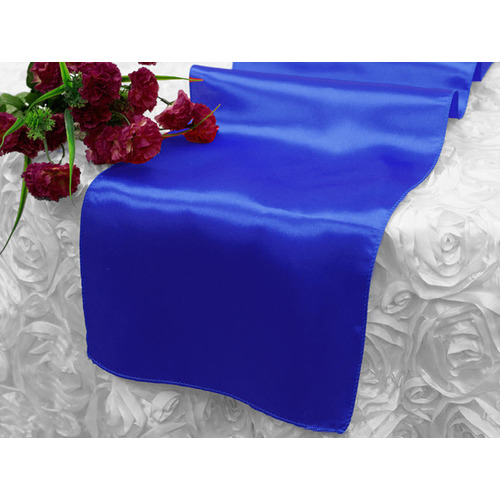 Large View Table Runner (Satin) - Royal Blue 