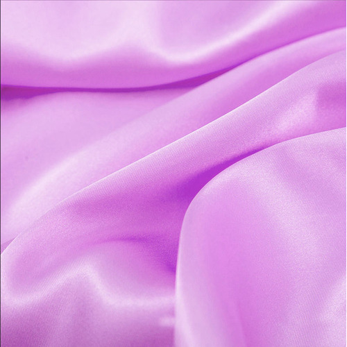 Large View 70cm x 18m Satin Fabric - Light Purple