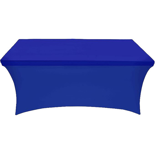 Large View 6Ft (1.8m) Royal Fitted Lycra Tablecloth Cover