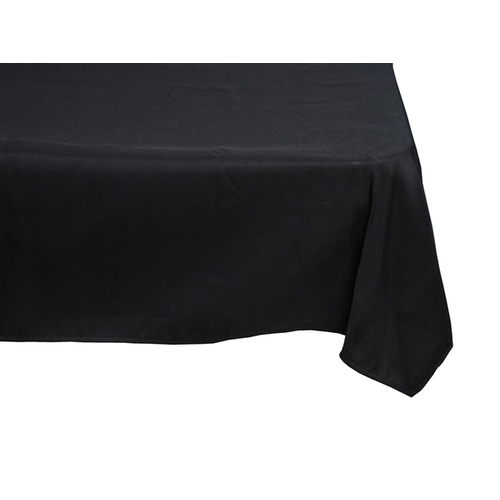 Large View Tablecloth 60inch (152cm) Square - Black