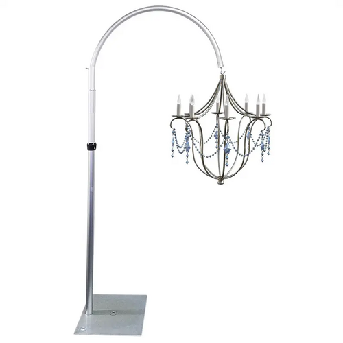 Large View 1.7m-3.5m Curved Commercial Chandelier Hanger System