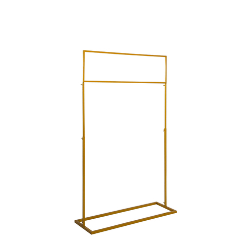 Large View 150cm Wedding Sign Stand - Gold