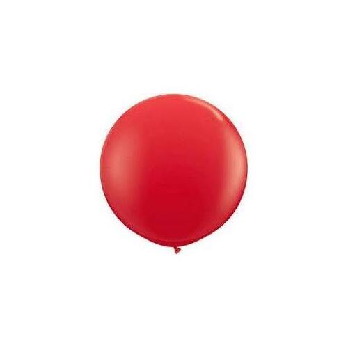 Large View 90cm Giant Red Latex Balloon