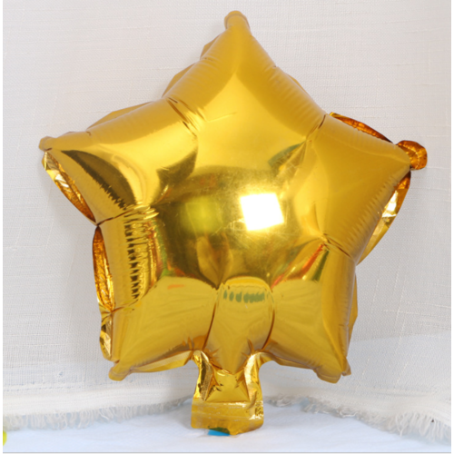 Large View 25cm Gold Foil Star Balloon