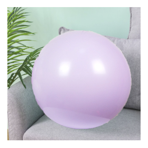 Large View 45cm (18") Pastel Macaroon Balloon - Light Purple