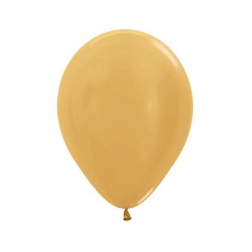 Large View 10pcs - 30cm (12")  Latex Balloons Gold