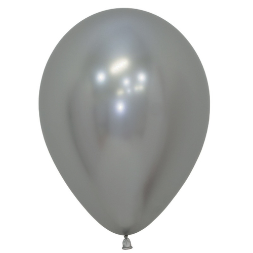 Large View 10pcs - 30cm (12")  Latex Balloons Silver