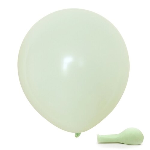 Large View 10pcs - 30cm (12")  Pastel Balloons - Green