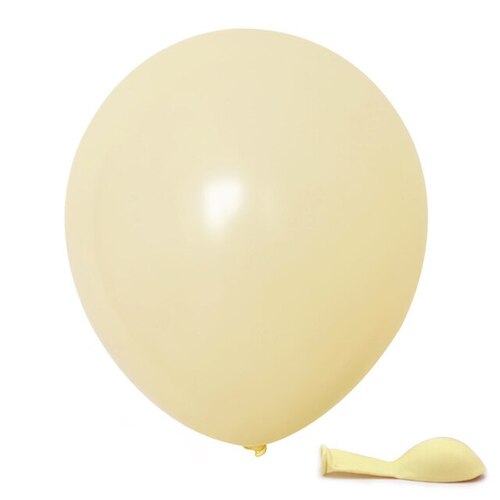 Large View 10pcs - 30cm (12")  Pastel Balloons - Yellow