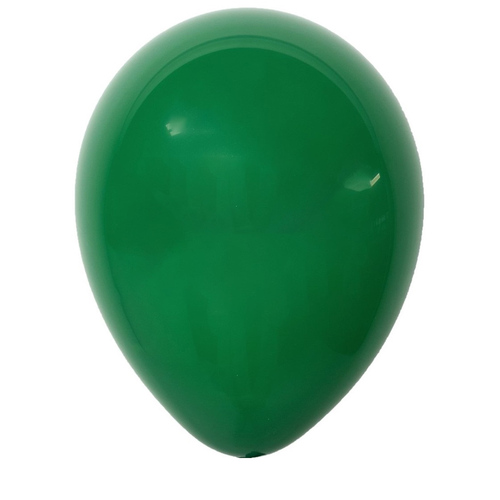 Large View 10pcs - 30cm (12")  Latex Balloons -  Dark Green