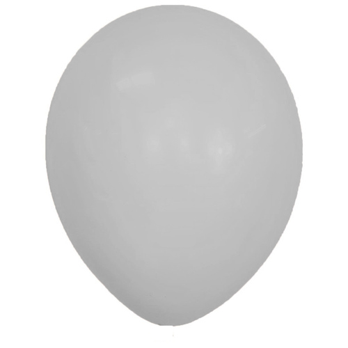 Large View 10pcs - 30cm (12")  Latex Balloons - Grey