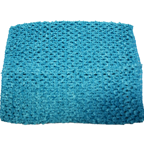 Large View Turquoise 9inch  Crochet Top