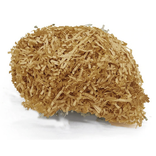 Large View 500gms  Shredded Crinkle Tissue Paper Natural Light