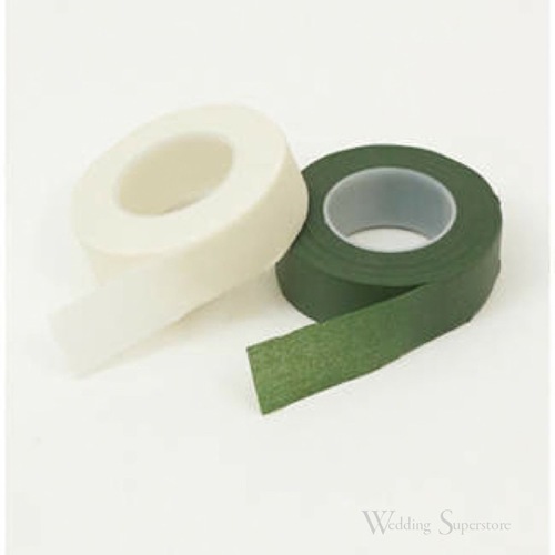 Large View 12mm Florist Stem Wrap Tape - Green 