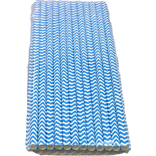 Large View 24Pk Royal ZigZag Straw