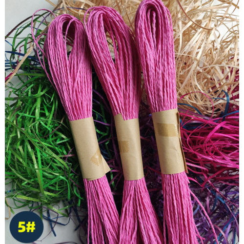 Large View 30m Paper Ribbon/Twine - Fushia